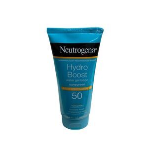 Neutrogena Hydro Boost Water Gel Lotion Sunscreen SPF 50 (3 oz) NEW Unsealed